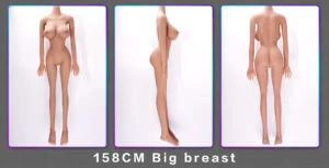 TPE Model B: 158cm/5.18'  G Cup 86*46*56